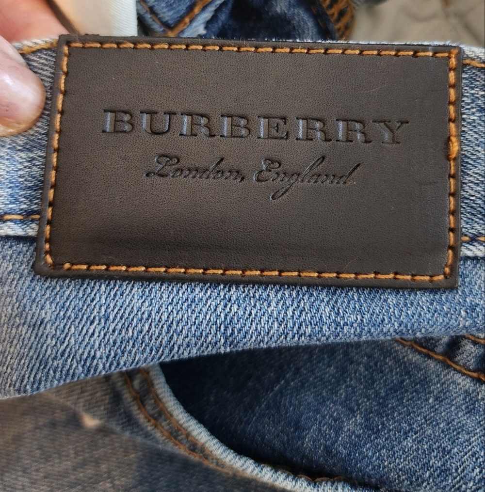 BURBERRY ORIGINAL SKINNY JEANS SIZE 27R - Picture 7 of 12